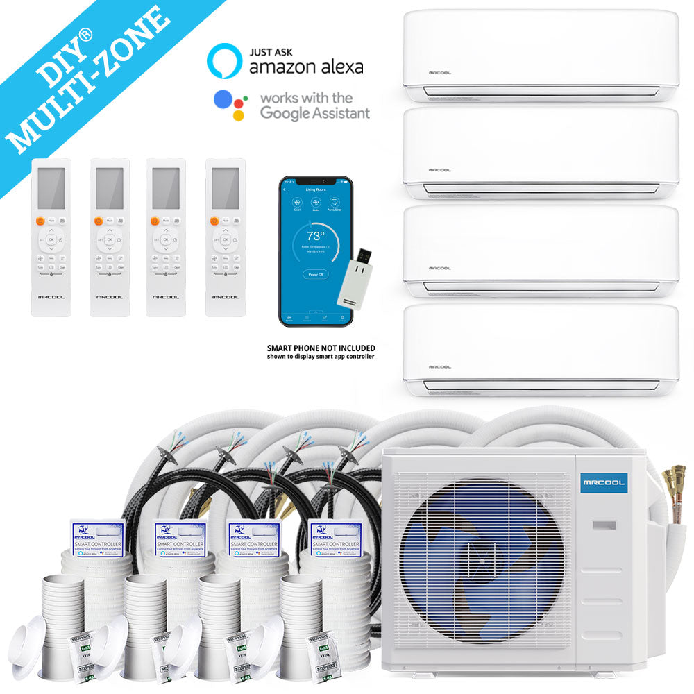 MRCOOL® DIY 4th Gen Multi-Zone 4-Zone Condenser