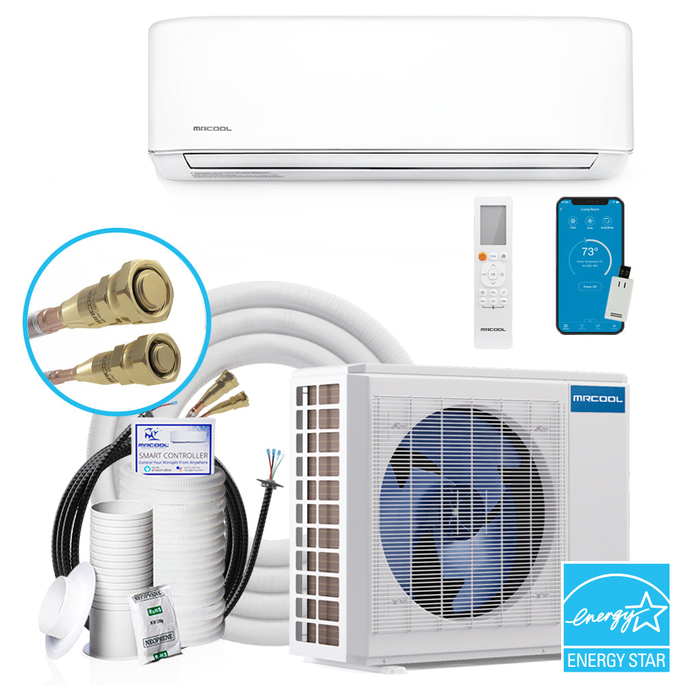 MRCOOL® E Star DIY 4th Gen 24k BTU Ductless Mini-Split Heat Pump Complete System 208-230V/60Hz