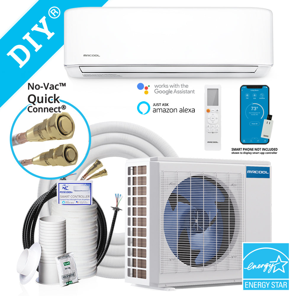 MRCOOL® E Star DIY 4th Gen 12k BTU Ductless Mini-Split Air Handler 208-230V/60Hz