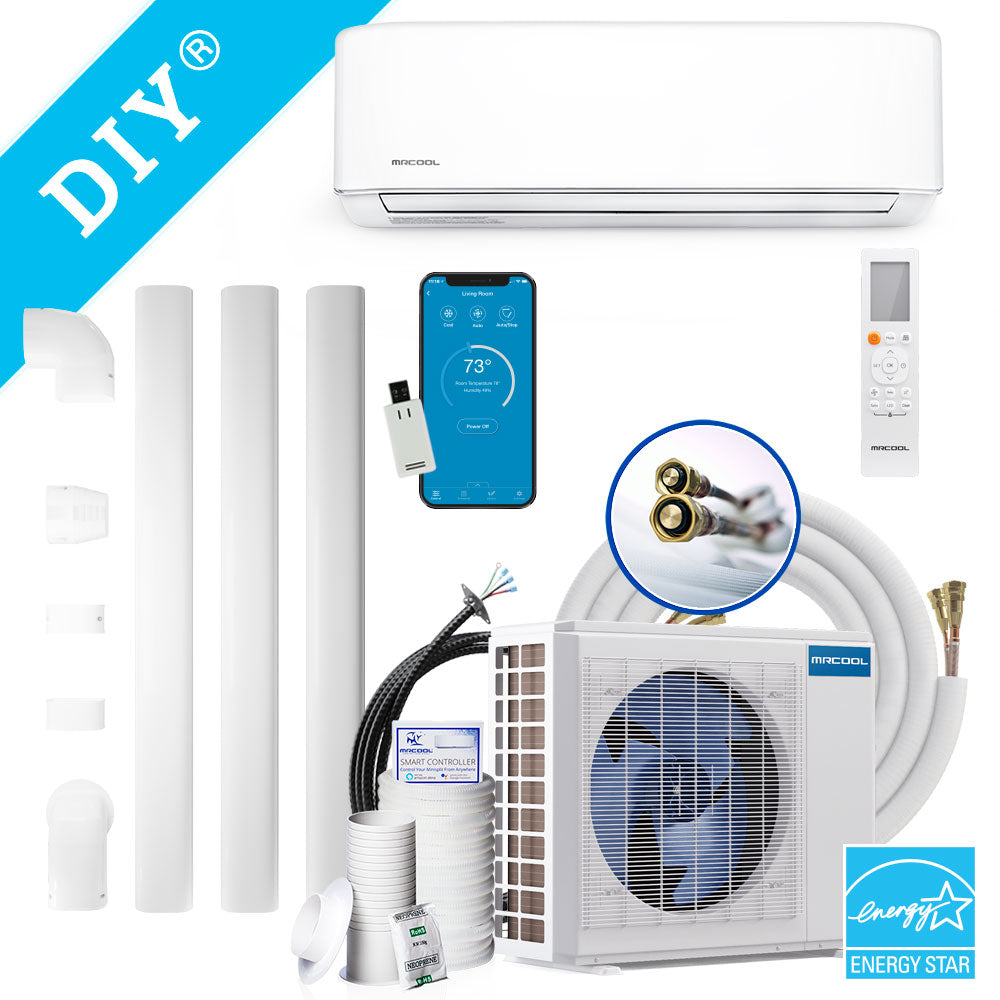 MRCOOL® DIY 4th Gen 36k BTU Ductless Mini-Split Heat Pump Complete System - 208-230V/60Hz